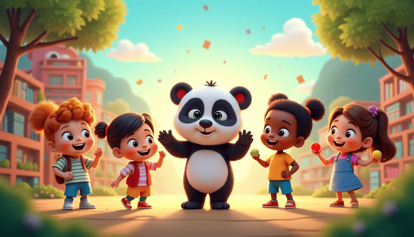 Kids by Pandas
